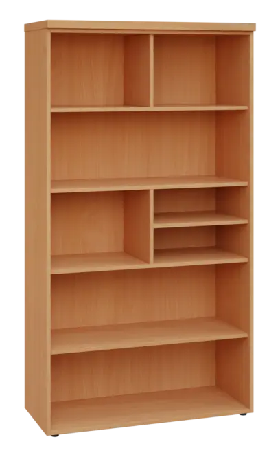 SIN 5 - 10N kancelářská skříň, nika, 1820x1000x400, buk royal